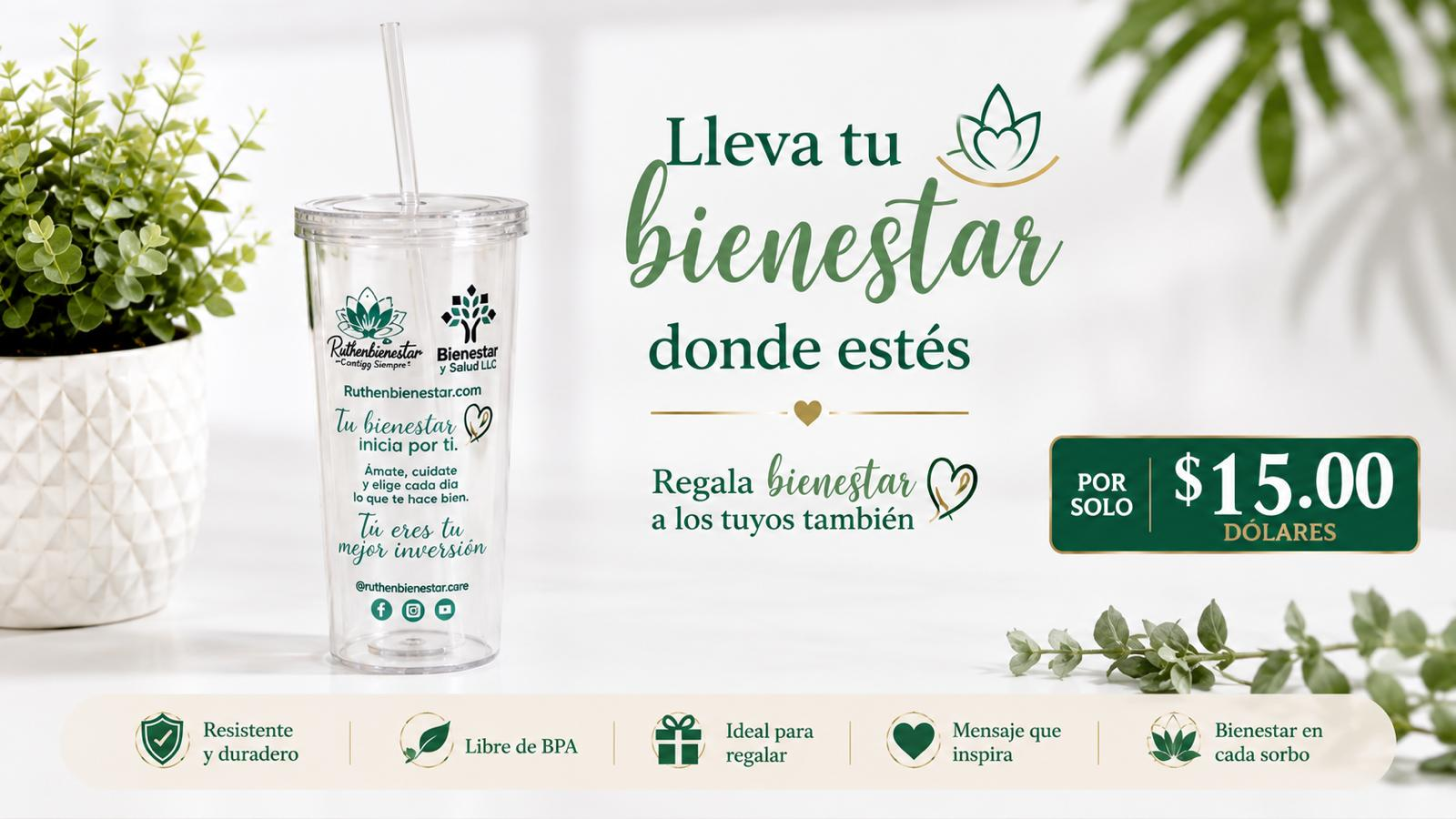 Vaso térmico Bienestar y Salud